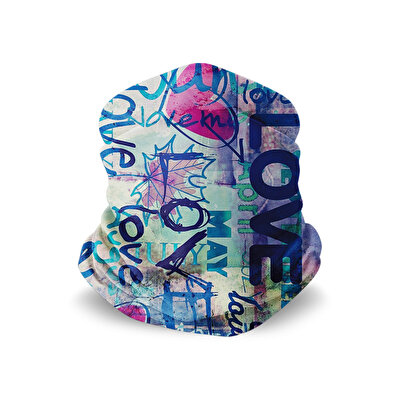 MuscleCloth Çok Amaçlı Boyunluk Love