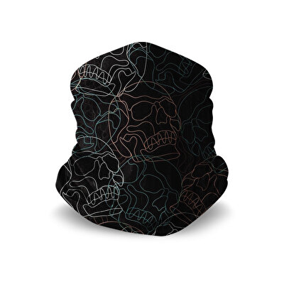 MuscleCloth Çok Amaçlı Boyunluk Skull