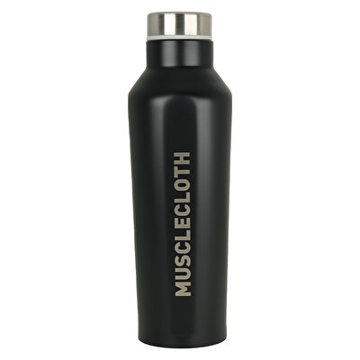 MuscleCloth Paslanmaz Çelik Termos 500 ml Siyah