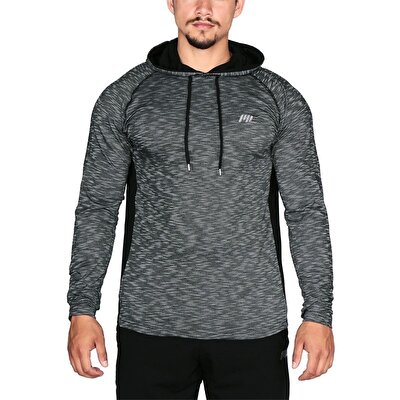 MuscleCloth Pro Pike Kapüşonlu Sweatshirt Siyah