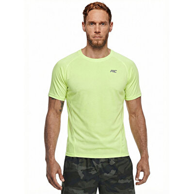 MuscleCloth Running Kısa Kollu T-Shirt Sarı