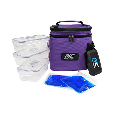 MuscleCloth Termo Çanta Seti Mor