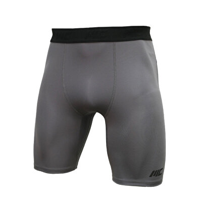 MuscleCloth Training Erkek Şort Tayt Füme
