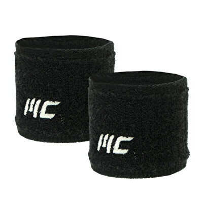 MuscleCloth Training Havlu Bileklik 2'li Paket Siyah