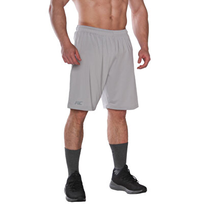 MuscleCloth Training Stretch Şort Açık Gri