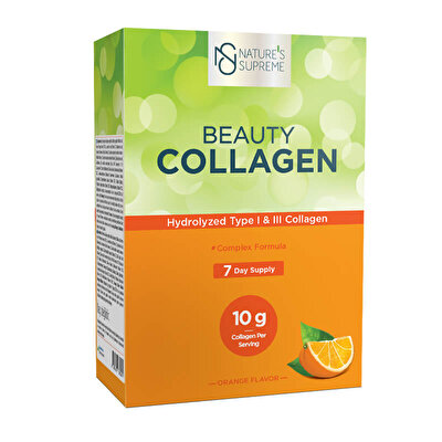 Nature's Supreme Beauty Collagen Powder  7 Saşe