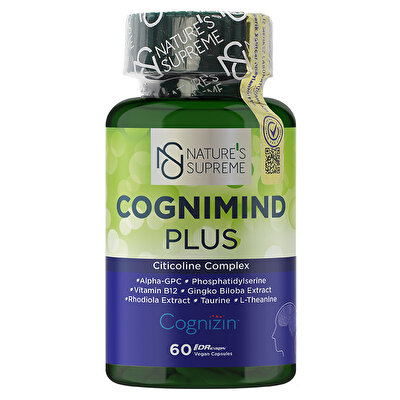 Natures Supreme Cognimind Plus Citicoline 60 Kapsül
