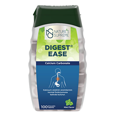 Nature's Supreme Digest Ease 100 Çiğnenebilir Tablet