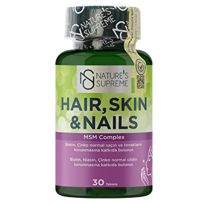 Nature's Supreme Hair Skin Nails 30 Tablet