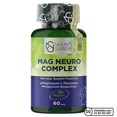 Nature's Supreme Mag Neuro Complex (Magnesium L-Threonate) 60 Tablet