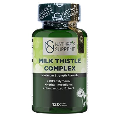 Nature's Supreme Milk Thistle Complex 120 Kapsül