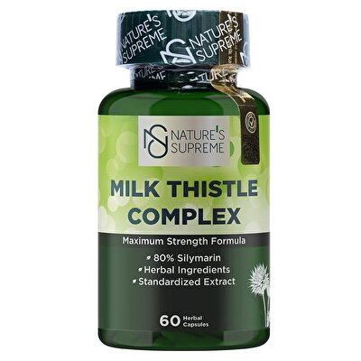 Nature's Supreme Milk Thistle Complex 60 Kapsül