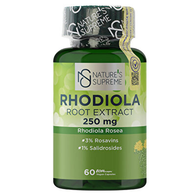 Nature's Supreme Rhodiola Root Extract 60 Kapsül
