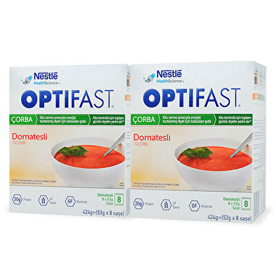 Nestle Optifast Çorba 53 Gr x 8 Saşe 2 Adet