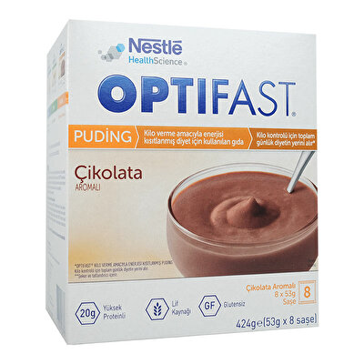 Nestle Optifast Puding 53 Gr x 8 Saşe