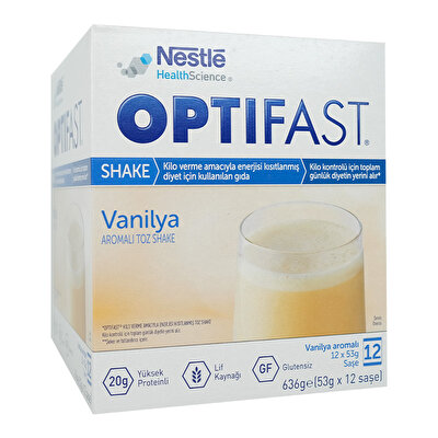 Nestle Optifast Shake 53 Gr x 12 Saşe