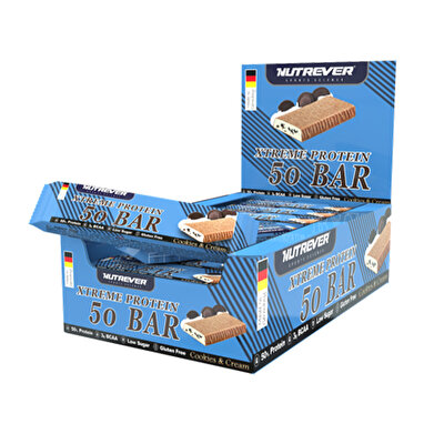 Nutrever Xtreme Protein Bar 50 Gr 24 Adet