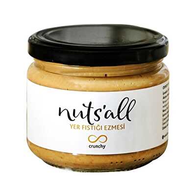 Nuts'all Crunchy Yer Fıstığı Ezmesi 280 Gr