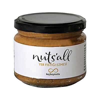 Nuts'all Keçiboynuzlu Yer Fıstığı Ezmesi 280 Gr