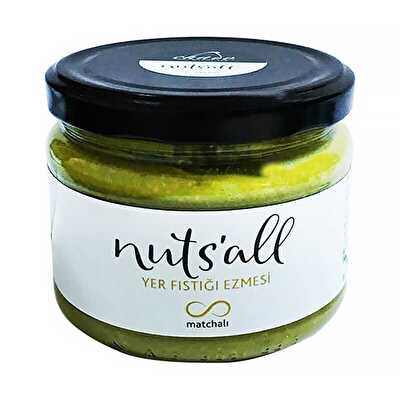 Nuts'all Matchalı Yer Fıstığı Ezmesi 280 Gr