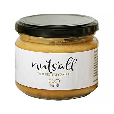 Nuts'all İncirli Yer Fıstığı Ezmesi 280 Gr