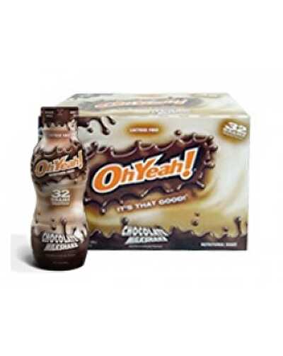 Oh Yeah Milkshake 414 mL 12 Adet