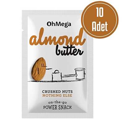 Ohmega Badem Ezmesi Saşe 32 Gr 10 Adet