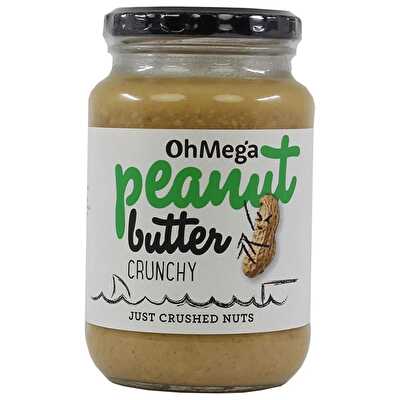 Ohmega Parçalı Yer Fıstığı Ezmesi 400 Gr