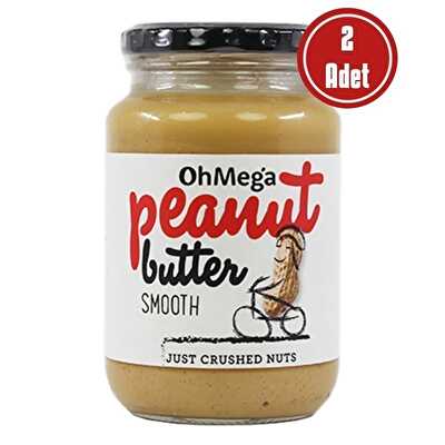 Ohmega Sürülebilir Yer Fıstığı Ezmesi 400 Gr 2 Al 1 Öde