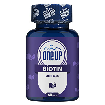 One Up Biotin 5000 Mcg 60 Tablet