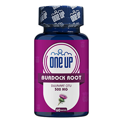 One Up Burdock Root Dulavrat Otu 500 Mg 60 Kapsül 
