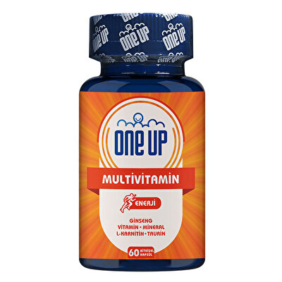 One Up Multivitamin Enerji 60 Kapsül