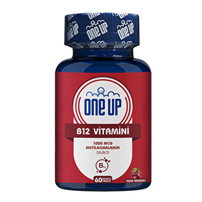 One Up Vitamin B12 60 Dilaltı Tablet