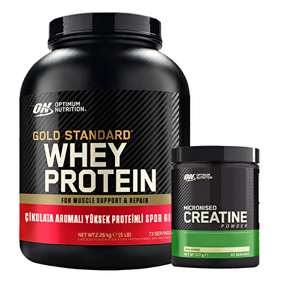 Optimum Gold Standard Whey Protein 2263 Gr + Micronized Creatine 317 Gr Kombinasyonu