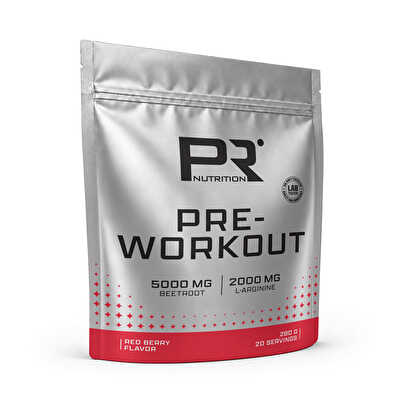PR Nutrition Pre-Workout Beetroot Caffeine Free 280 Gr