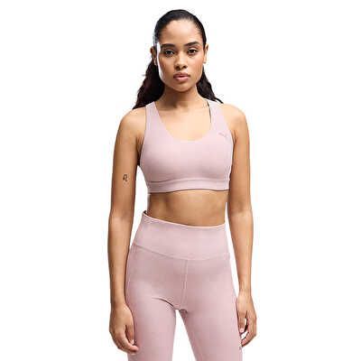 Puma Cloudspun Bra Sporcu Sütyeni Pembe