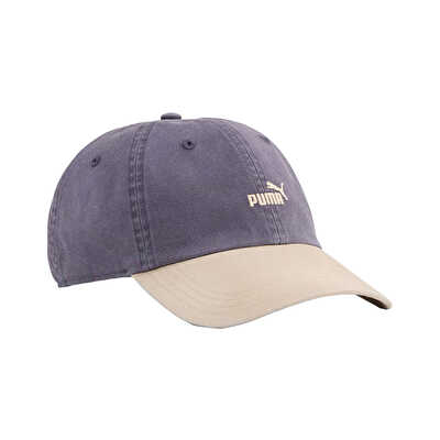 Puma Ess Elevated Dad Cap Şapka Lacivert Bej