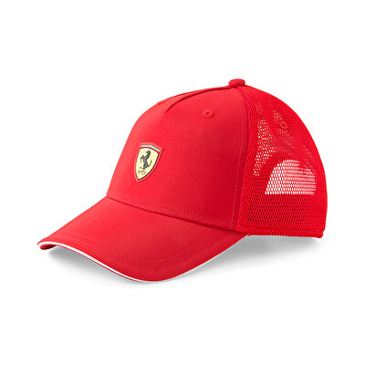 Puma Ferrari Sptwr Race Trucker Şapka Kırmızı