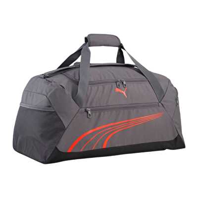 Puma Fundamental Medium Duffle Spor Çanta Gri