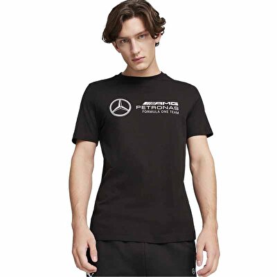 Puma Mercedes AMG Petronas Ess Kısa Kollu T-Shirt Siyah