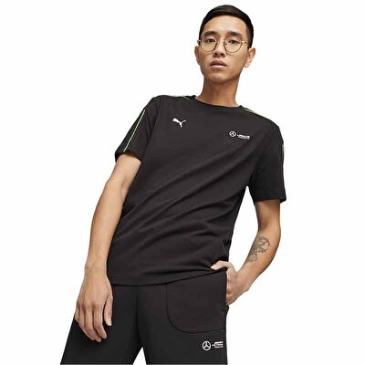 Puma Mercedes AMG Petronas MT7 Kısa Kollu T-Shirt Siyah