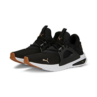 Puma Softride Enzo Evo Better Remix Ayakkabı Siyah Gold