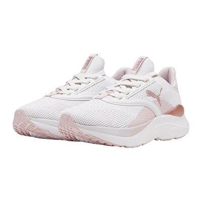 Puma SoftRide Mayve Kadın Ayakkabı Beyaz Pembe