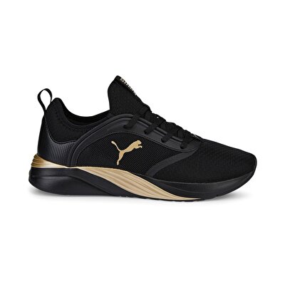Puma Softride Ruby Kadın Ayakkabı Siyah Gold