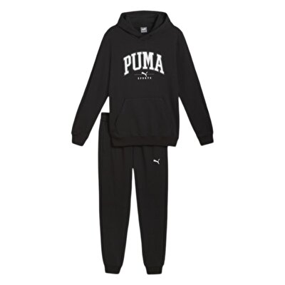 Puma Squad Hooded Suit Eşofman Takımı Siyah