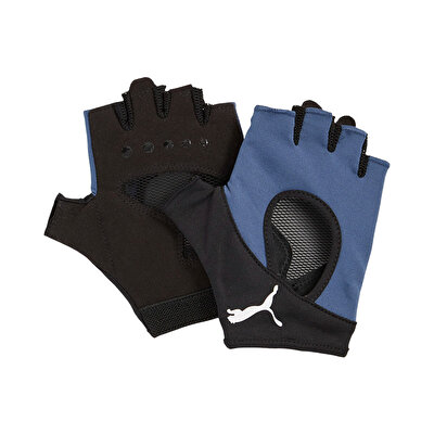 Puma Tr Gym Gloves Kadın Fıtness Ağırlık Eldiveni Mavi Siyah