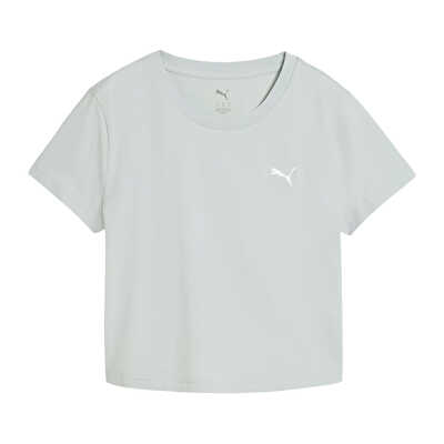 Puma Wardrobe Ess Baby Kadın Kısa Kollu T-Shirt Mint