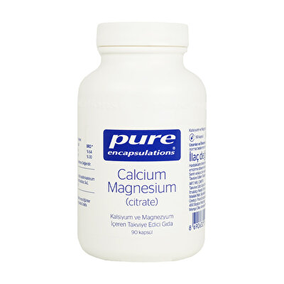 Pure Encapsulations Calcium Magnesium (Citrate) 90 Kapsül