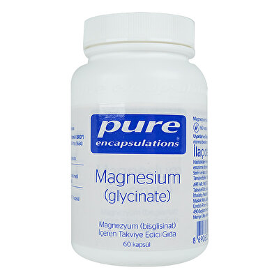 Pure Encapsulations Magnesium (Glycinate) 60 Kapsül