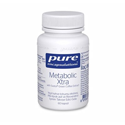 Pure Encapsulations Metabolic Xtra with Green Coffee 60 Kapsül